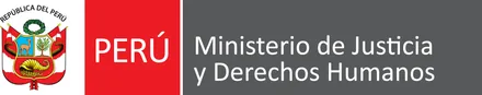 Logo de Ministerio de Justicia y Derechos Humanos (MINJUS)